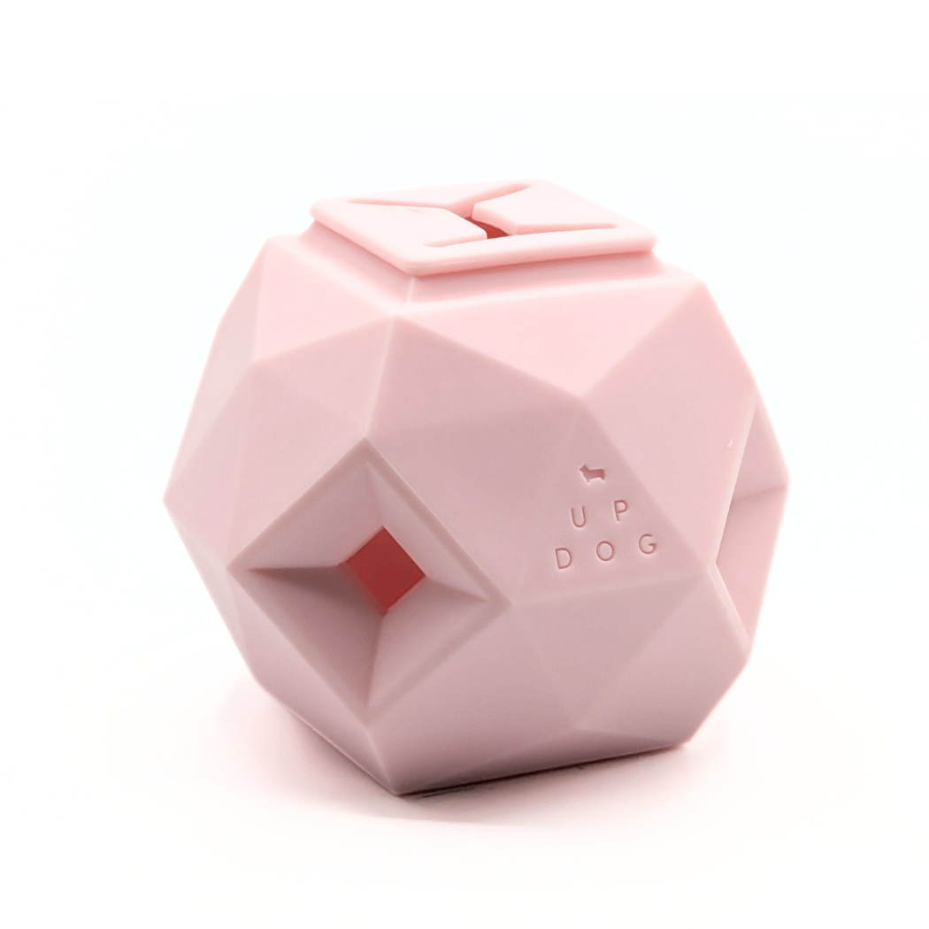 The Odin Innovative Puzzle Dog Toy By Up Dog Toys - Rose Quartz