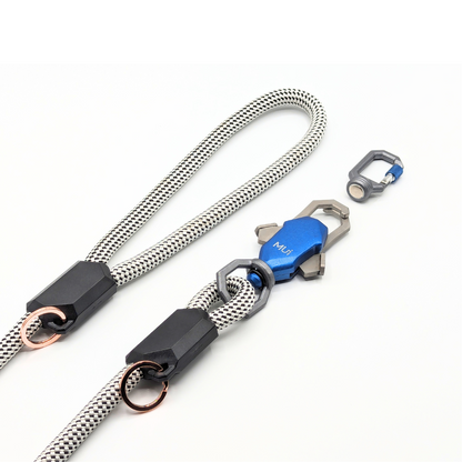 Mui Patented Magnetic Rope Dog Leash - Mui Pet Galaxy Blue